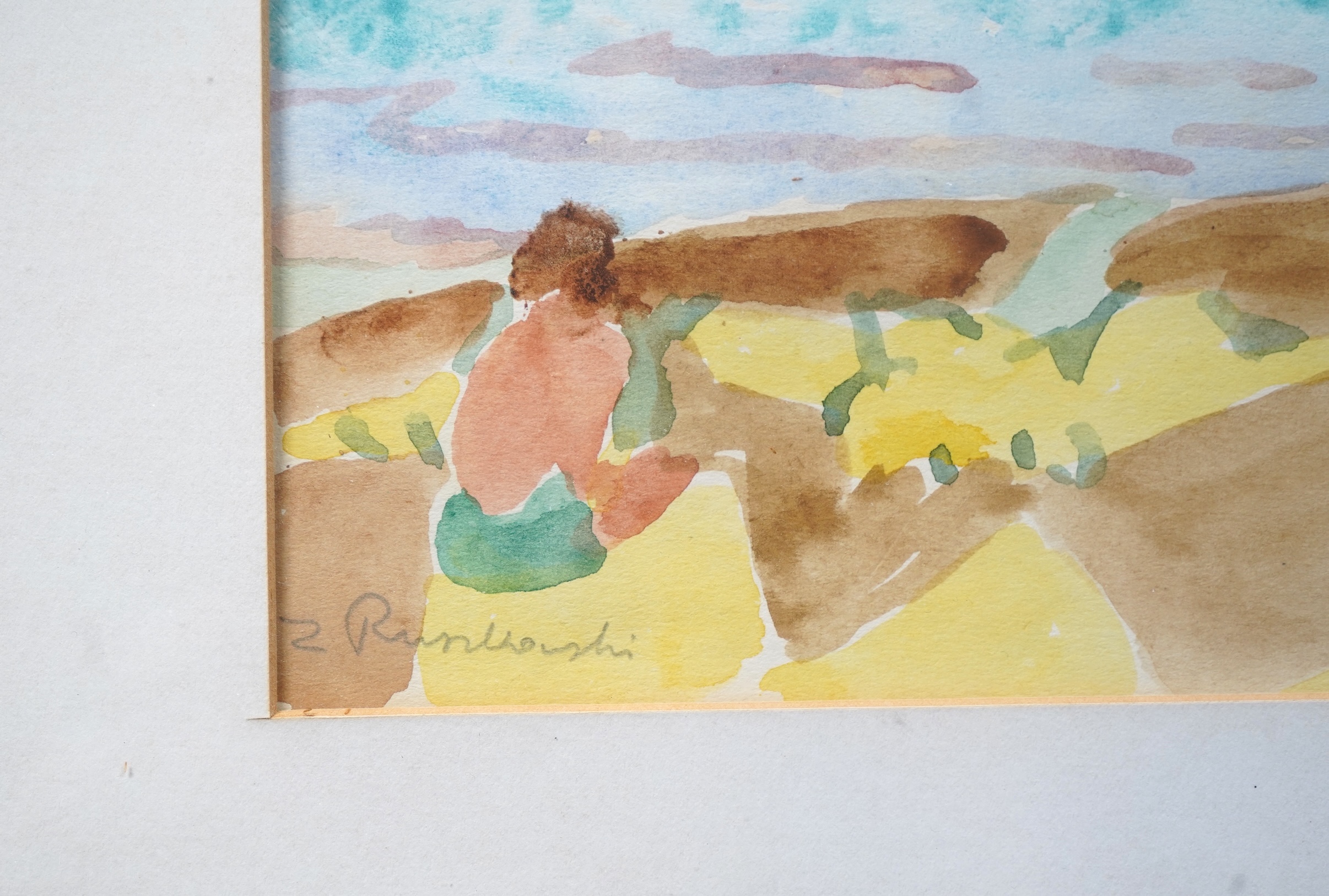 Zdzislaw Ruszkowski, Polish 1907-1991, 'Seaside'